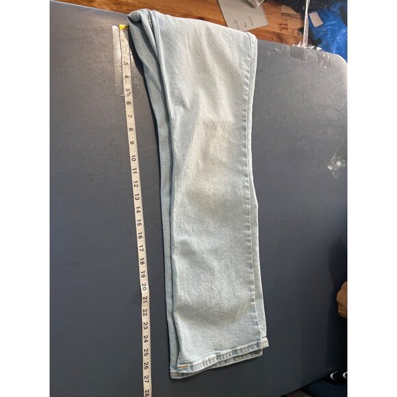 Levis Superlow Bootcut Jeans Womens W31 L30 Light Wash Denim Cowgirl Western Rod - Picture 10 of 13